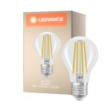 Ledvance Fadenlampe LED E27 Birne Klar 5W 1055lm - 830 Warmweiß | Ersatz für 75W