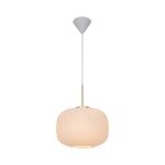 Nordlux Milford Pendelleuchte Glas Weiß | Geeignet für E27