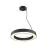 SLV Medo Ring 60 Pendelleuchte Aluminium Schwarz 26W 4000lm 110D - 930-940 CCT | Höchste Farbwiedergabe - Dali Dimmbar 