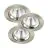 Mehrfachpackung 3x Nordlux Spot Fremont Metall Grau 4.5W 345lm 36D - 827 Extra Warmweiß | 85mm - IP23- Dimmbar