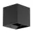 Eglo Wandleuchte Calpi Aluminium Anthrazit Up & Down 3.3W 340lm - 830 Warmweiß | IP44 