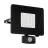 Eglo Wandleuchte Faedo 3 Aluminium Schwarz 31W 3400lm - 850 Kaltweiß | IP44 - Bewegungssensor