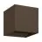 Eglo Wandleuchte Calpi 3 Aluminium Rostig Up & Down 2.8W 420lm - 830 Warmweiß | IP54