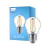 Philips Corepro LED Lustre E27 Kugel Fadenlampe Klar 4.3W 470lm - 827 Extra Warmweiß | Ersatz für 40W