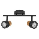 Ledvance LED Decor Spot Cork Stahl Schwarz 6W 460lm - 827 Extra Warmweiß | Dimmbar