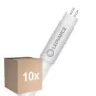 Mehrfachpackung 10x Ledvance LED Röhre T5 AC Mains P Mains (AC) High Efficiency 11W 1550lm - 830 Warmweiß | 85cm - Ersatz Für 21W